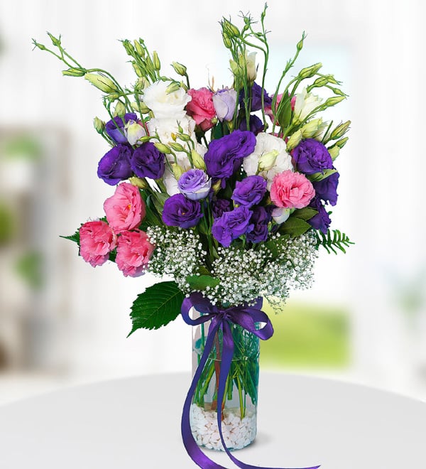 Colorful Lisianthus Flowers