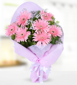 Pink Gerbera Bouquet