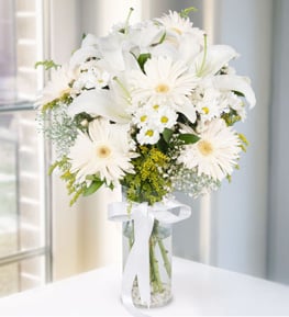 Liliums, Daisy and Gerbera Arrangement