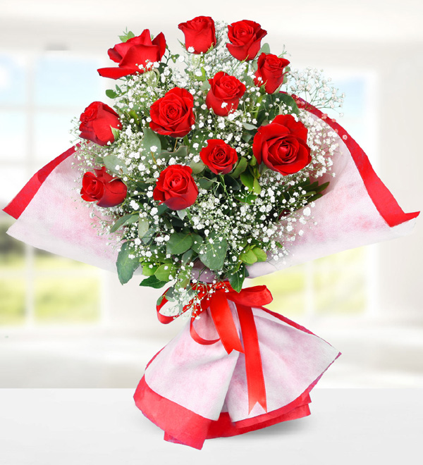 11 Red Rose Bouquet