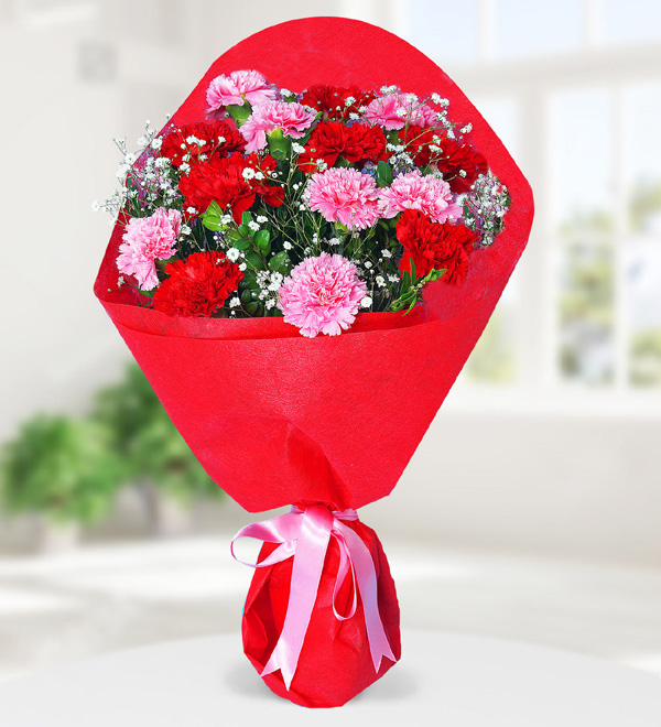 Bouquet of Mixed Carnations