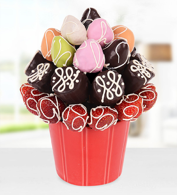 Sweetheart Fruit Bouquet