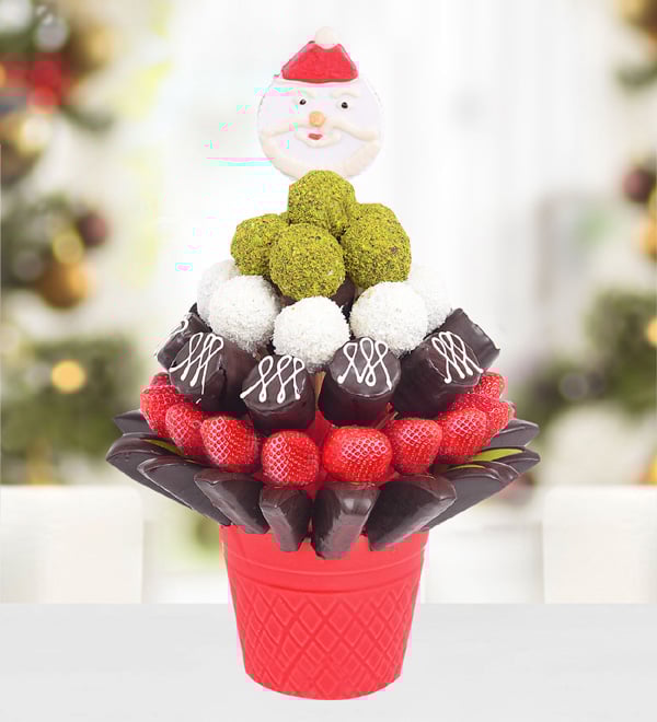 Send flowers Turkey, Jingle Bells Fruit Bouquet from 13USD