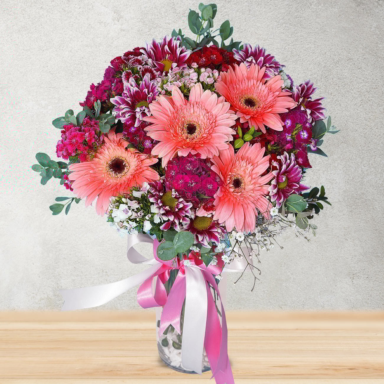 Send flowers Turkey, Seasonal Flowers in Vase from 12USD